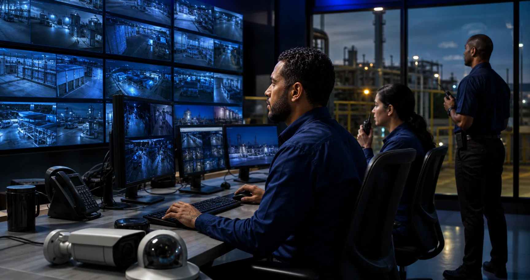 Imagem representativa de CFTV e Monitoramento