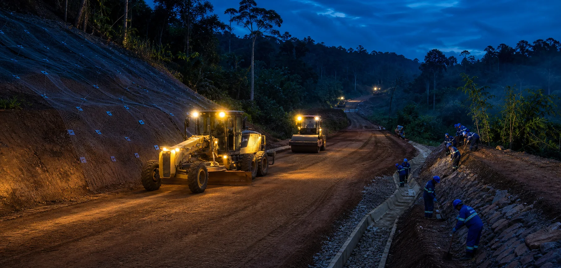 Imagem representativa de Manutenção de Vias de Acesso e Manutenção Civil