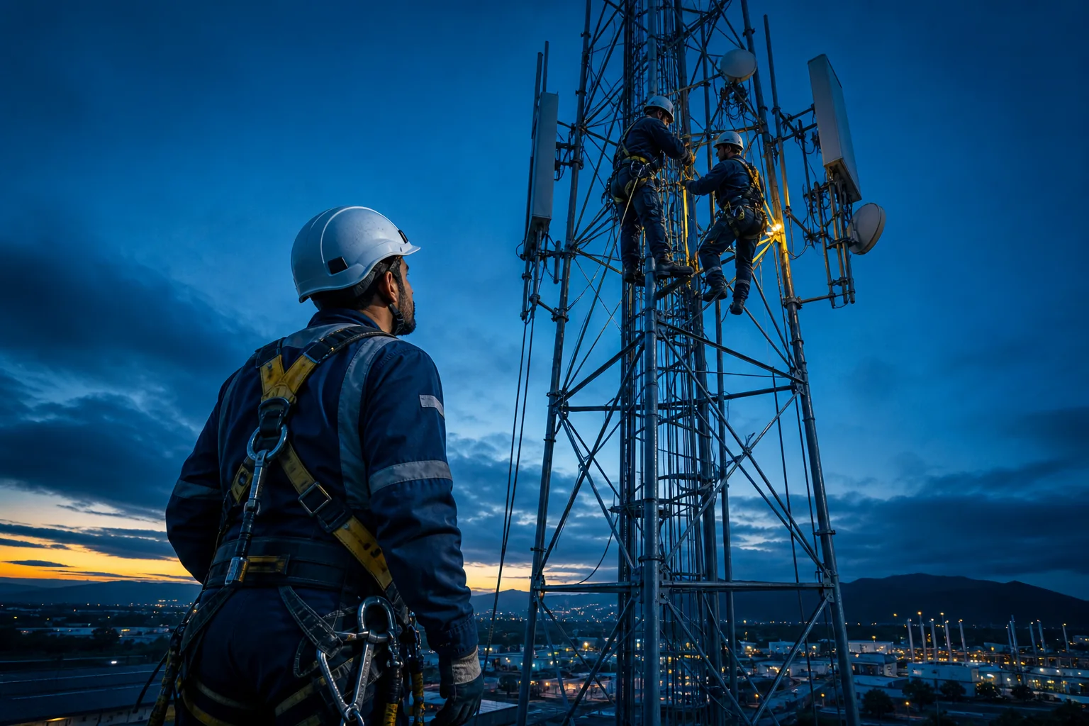 Imagem representativa de Fabricação e Montagem de Torres de Comunicação